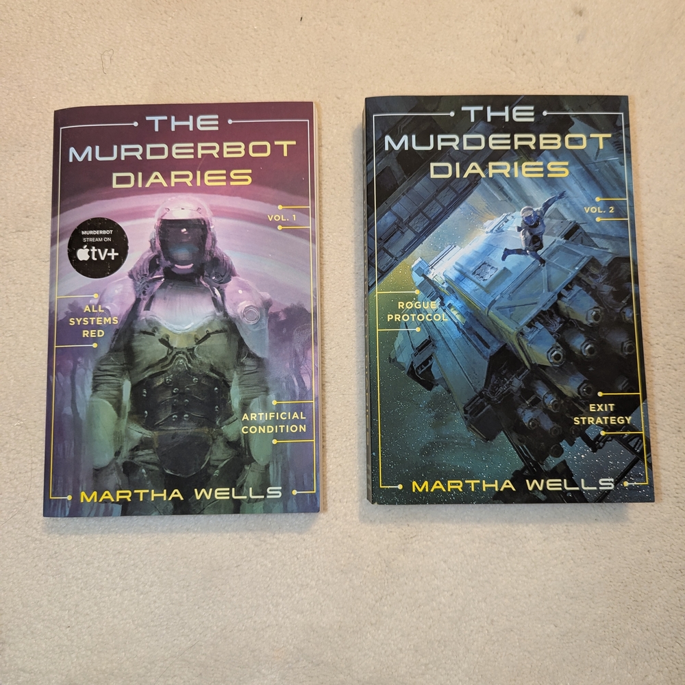 The Murderbot Diaries Vol. 1 & 2 Books